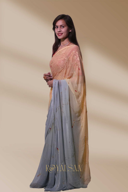 Jaal Saree Handcrafted Grace