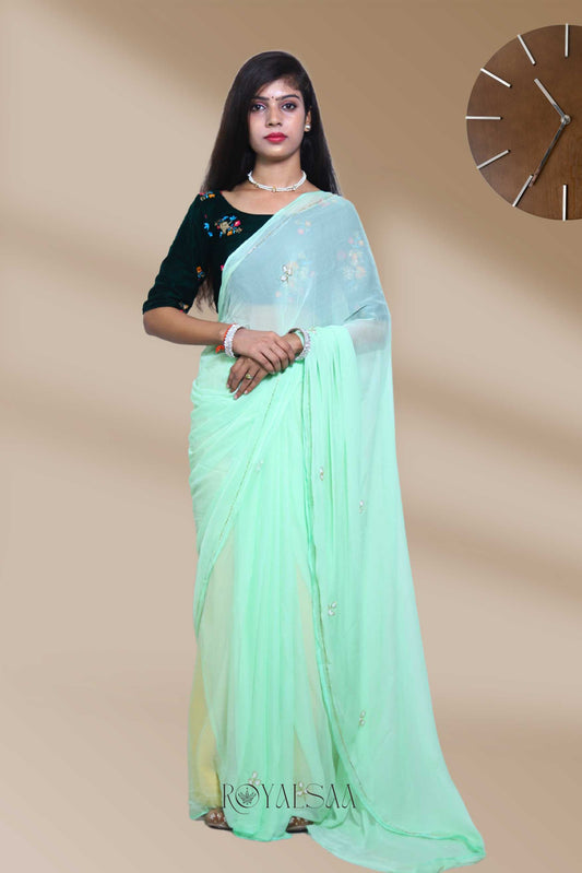 Butti Saree – Fresh Elegance with 30+ Handcrafted Buttis