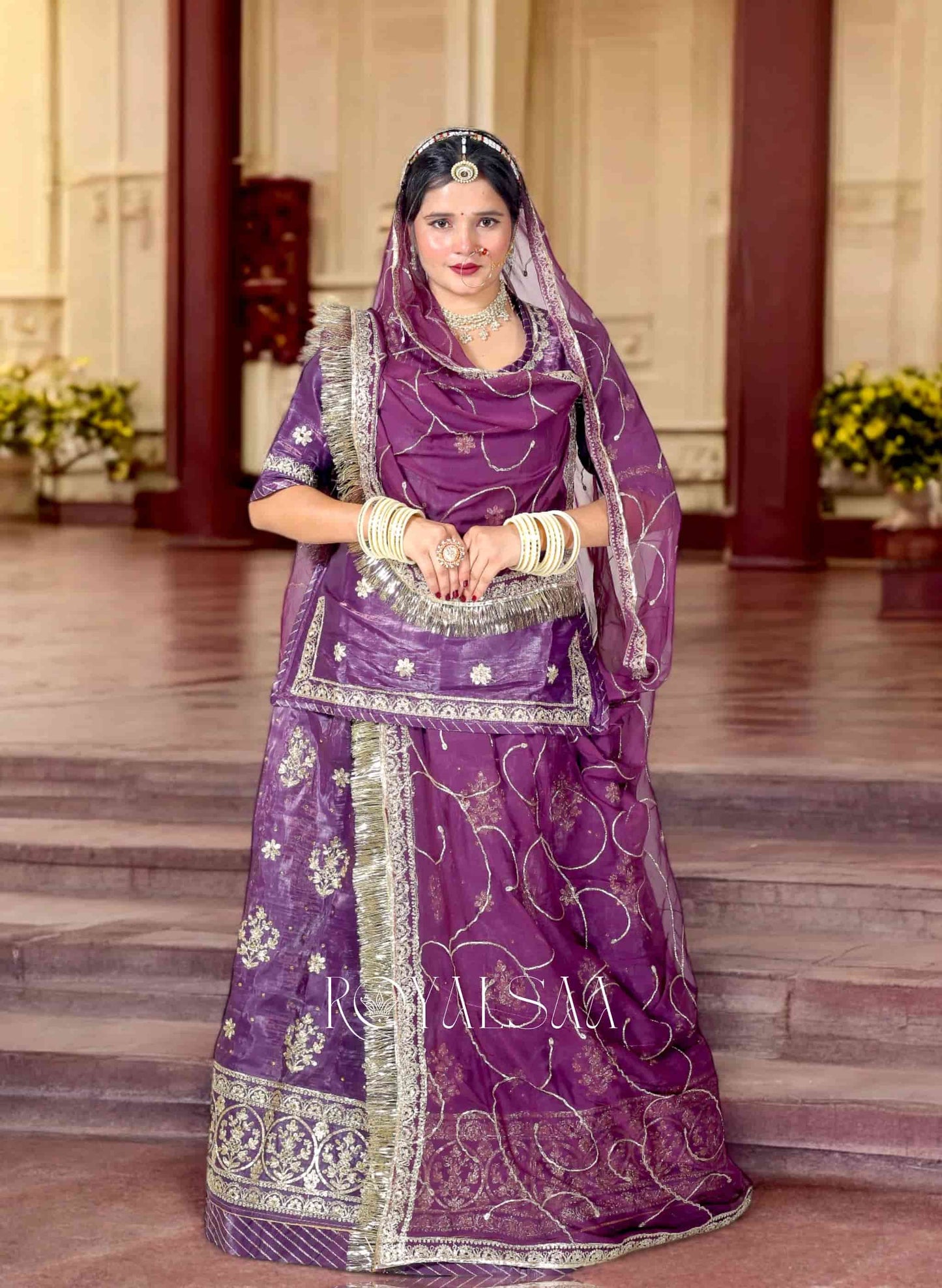 Jimmy Chu Royal Wine Rajputi Poshak