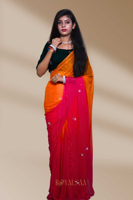 Butti Saree – Handcrafted Charm with 40+ Butti Detailing