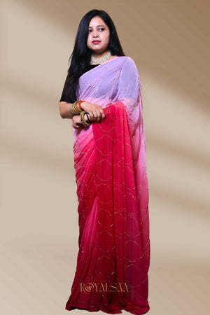 Jaal Saree – Intricate Handcrafted Elegance