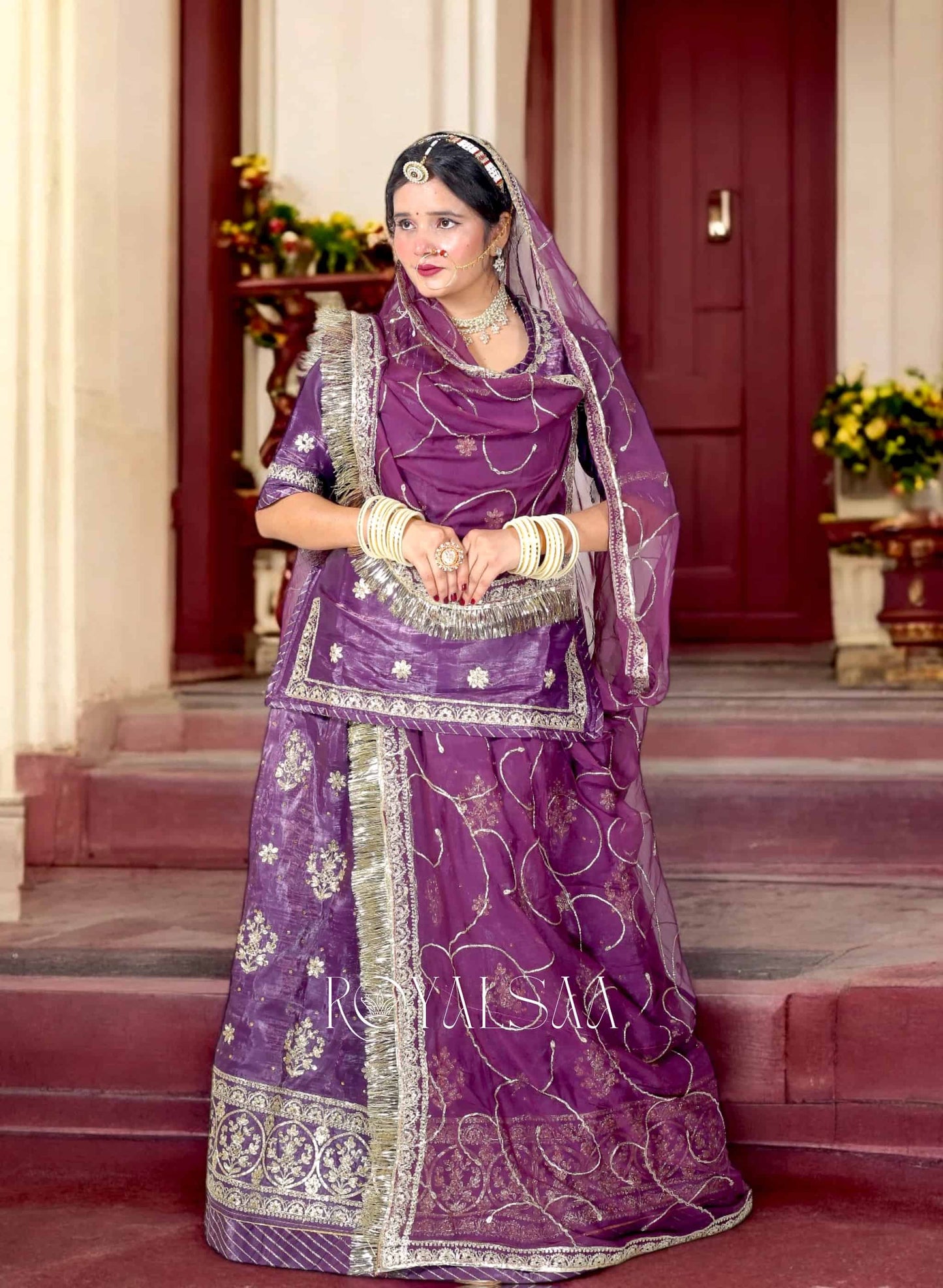 Jimmy Chu Royal Wine Rajputi Poshak