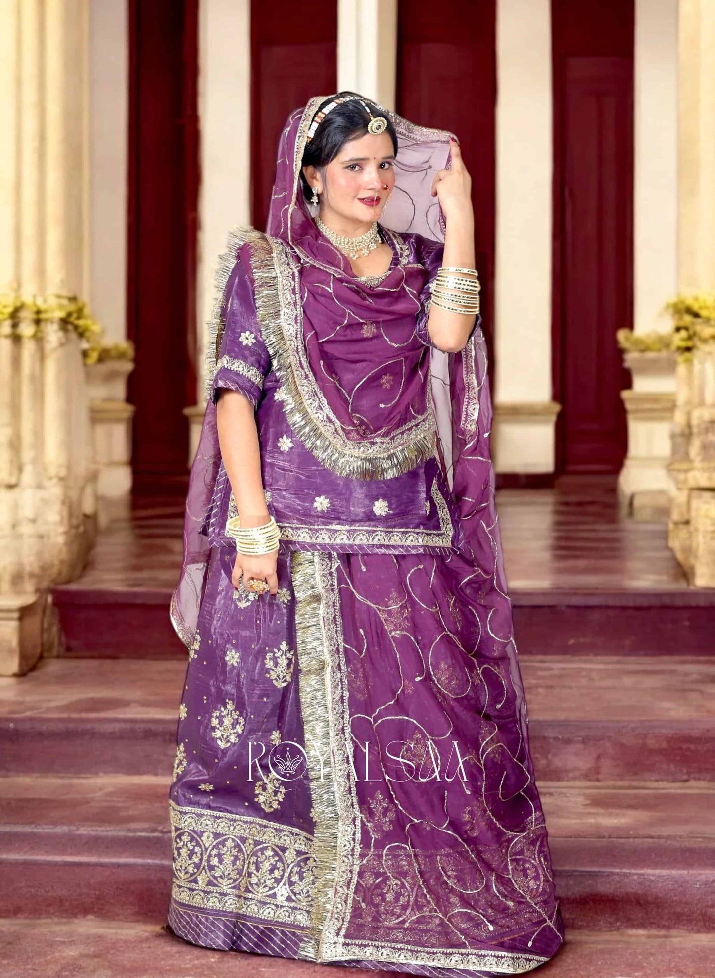 Jimmy Chu Royal Wine Rajputi Poshak