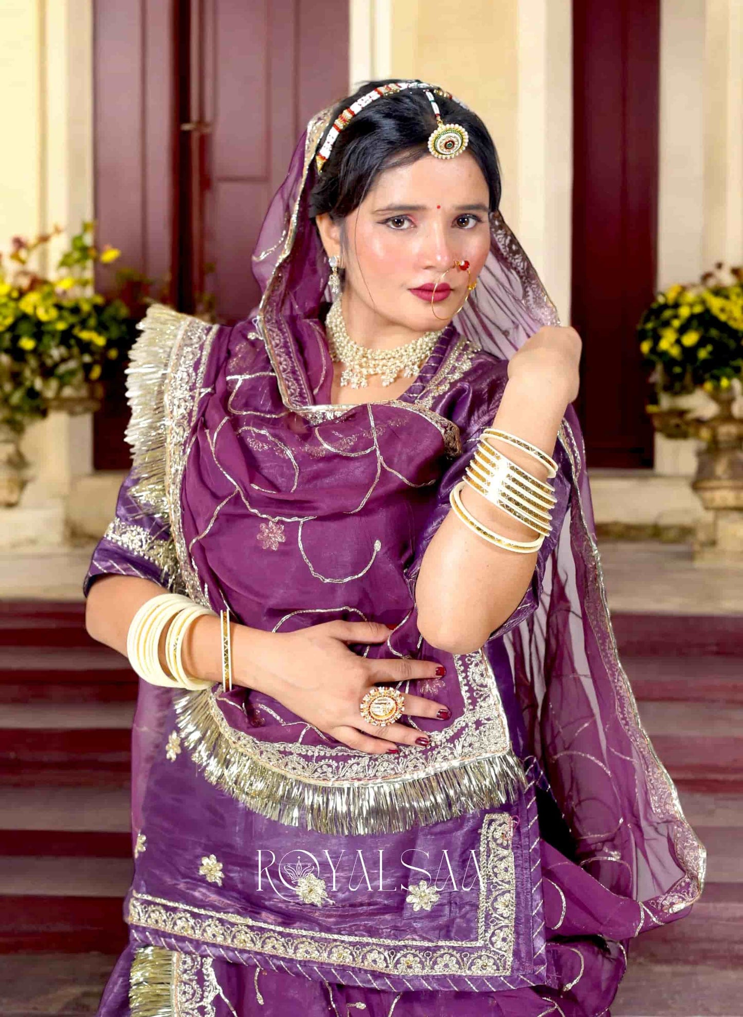 Jimmy Chu Royal Wine Rajputi Poshak